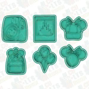 Disney cookie cutter set of 6