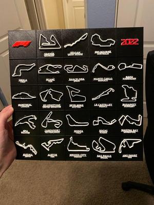 Formula 1 2022 Board with Dividers