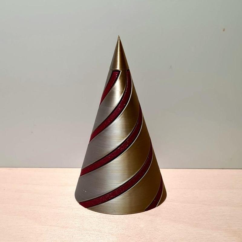 Spiral christmas tree