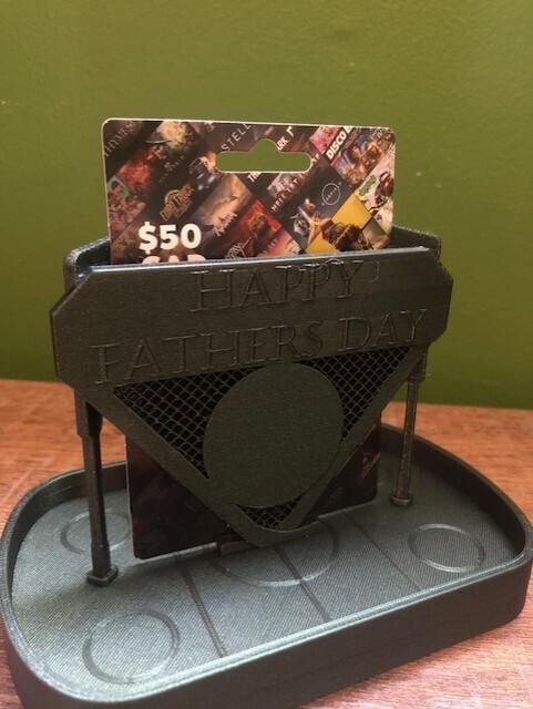 Fathers Day Hockey Gift Card Holder