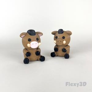 Articulated Wild Boar