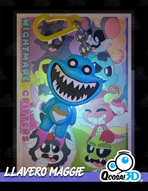 POPPY PLAYTIME 4 - KEYCHAIN MAGGIE