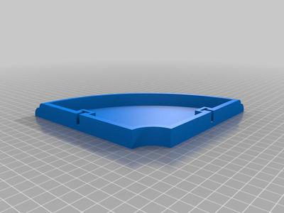 Corner Shelf 15cm Round