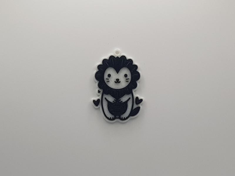 Cute Lion Keychain