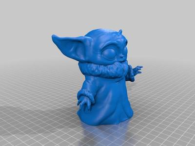 Baby Yoda Mini For King Cake