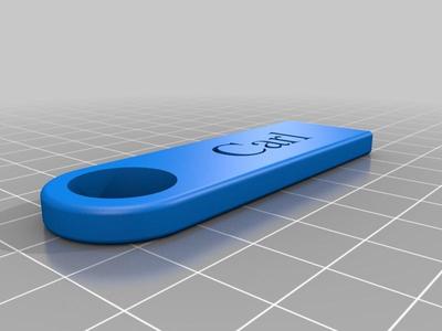 Carl key chain