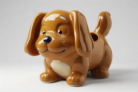 Cute Dog-Shaped Pen & Pencil Holder – 3D Printable Desk Showpiece