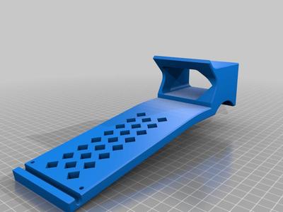 Frsky Taranis Q x7 standup bellyrest sim part