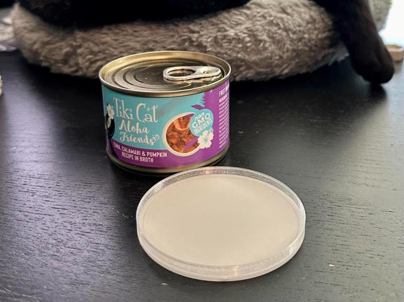 PETG Tiki Brand Cat Food Can Lid 