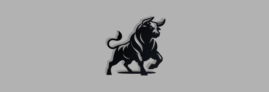bull wall art
