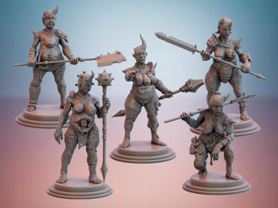 Pox Brides. Brides (Two-Handed Weapon) Type B.