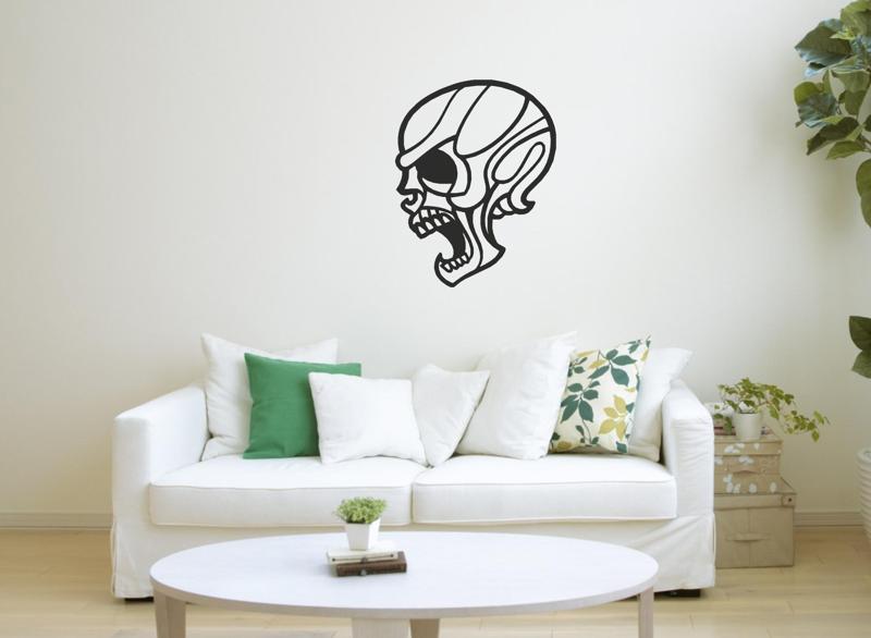 Screaming Skull - Wall Art Decor