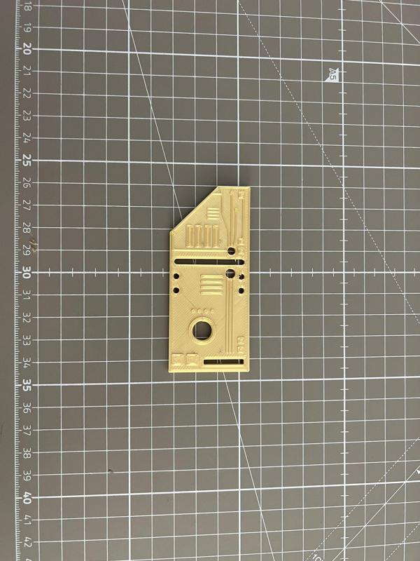 STAR WARS Mandalorian data chip filament sample