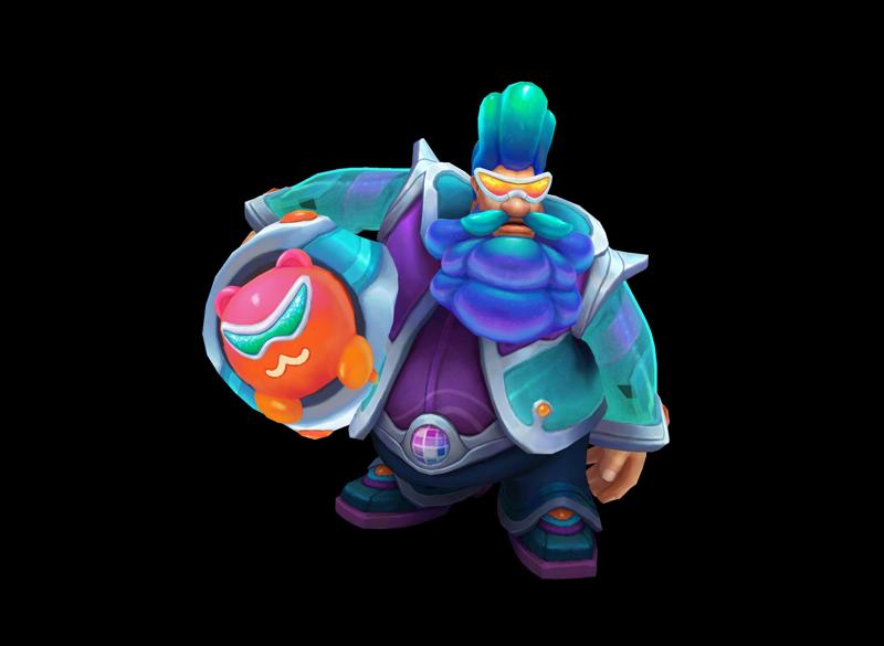 Space Groove Gragas League of Legends 3D print model