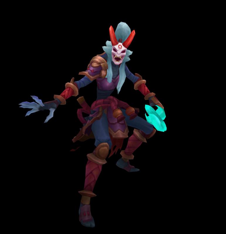 Blood Moon Kalista League of Legends 3D print model
