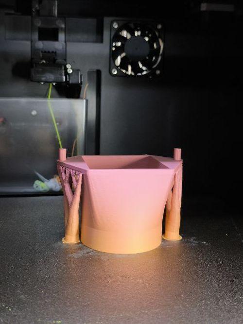 QIDI Q1 pro rear mount 60mm air hose adapter