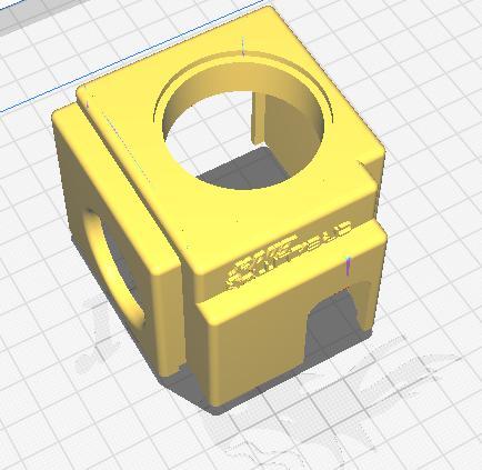 ender 3 v2/ neo hotend cover