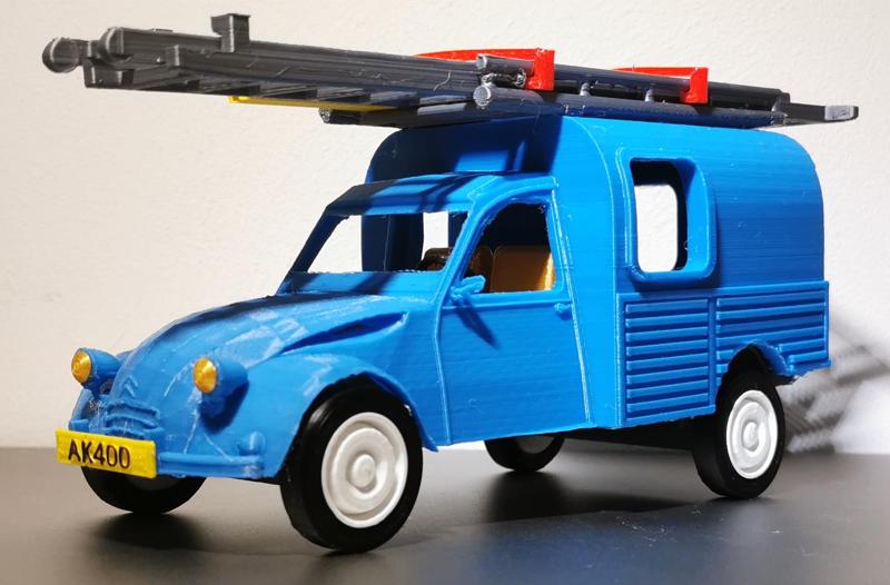 Citroen AK400 scale 1-18 Year 1973 Designer Ed van der Heijden.