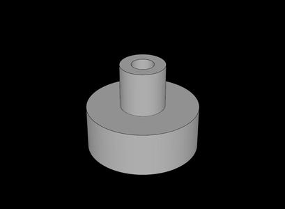 Lego Compatible (20482.dat) Tile  1 x  1 Round with Pin and Pin Hole