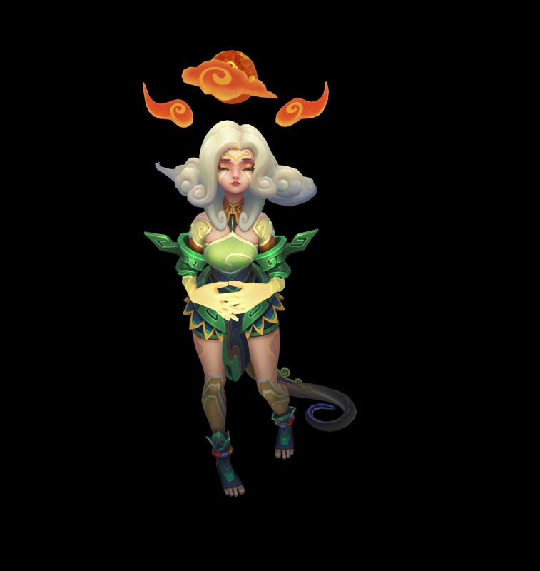 Shan Hai Scrolls Neeko League of Legends 3D print model