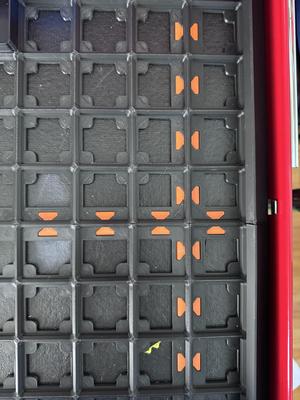 Gridfinity Refined for U.S. General v2 26" Cabinet - side Lip