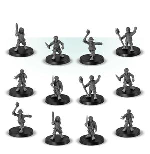 Halfling hobbits militiamen