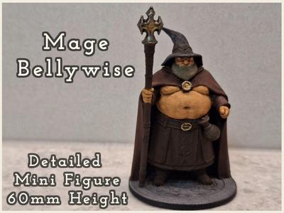 Mage Bellywise, mini figure