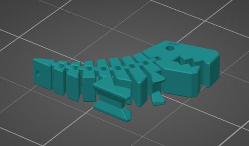 Dinus brelok do kluczy