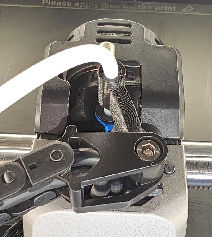 Bowden Guide/Support for K1 MAX