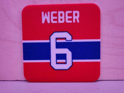 NHL Coaster - Shea Weber