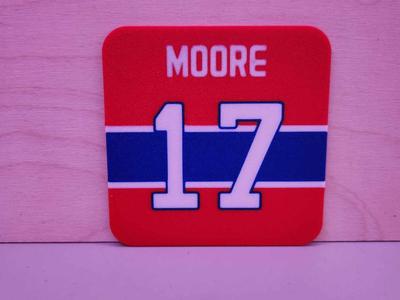NHL Coaster - Brian Moore