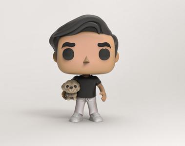 FUNKO BOY WITH MASCOT