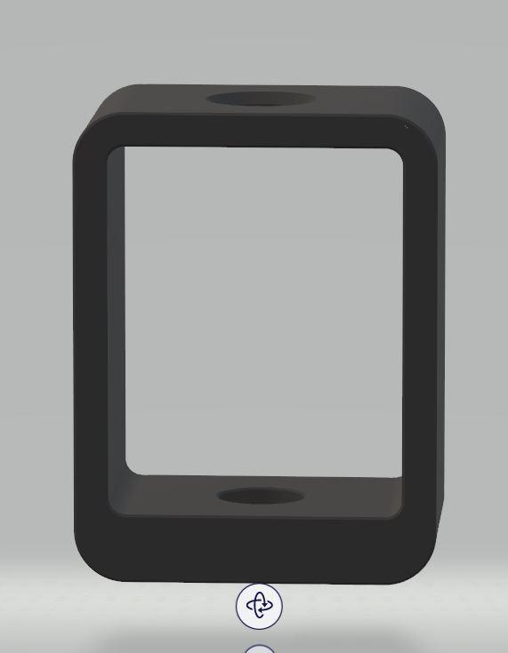 Table vase with laboratory tube or test tube. Diameter 20 mm. Vase deco, Deko