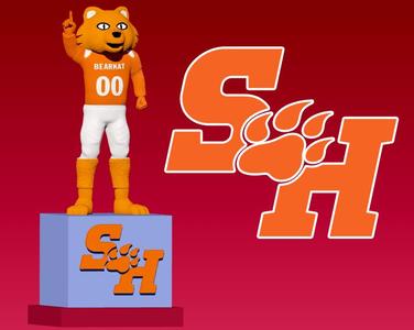 NCAA - Sam Houston Bearkats football mascot statue