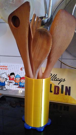 kitchen cooking utilities holder