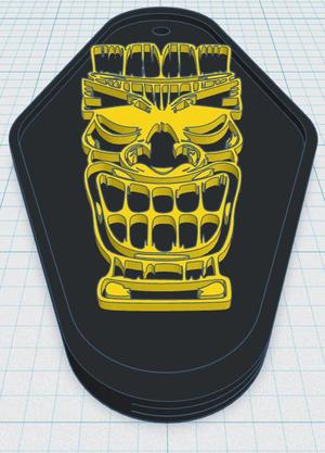 Tiki Keytag 52
