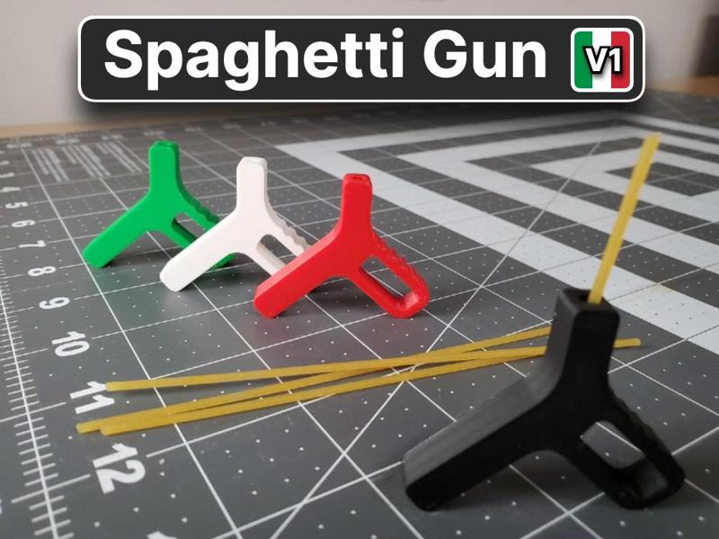 Spaghetti gun