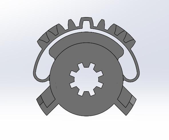 Grand Cherokee Blend Door Actuator Gear