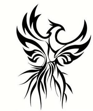 Phoenix Bird Wall Art
