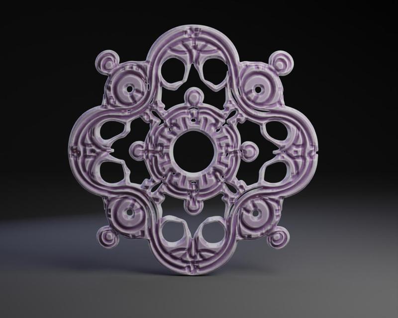 Design1a : Geometric Wall Decoration