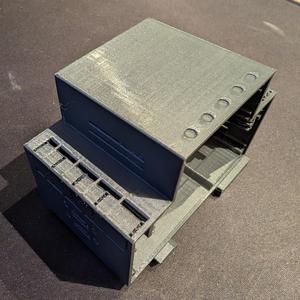 universal 3TE (3DU) case for ESP32, ESP8266 or any microcontroller