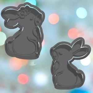 Easter Bunny Cookie Cutters Kit