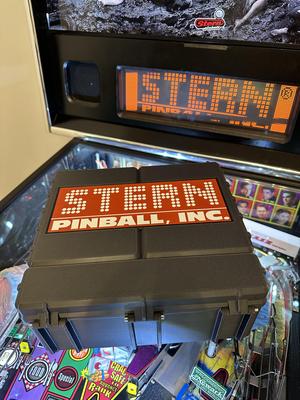 Rugged Pinball Tool Box with old Stern Logo