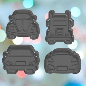 Fathers Day Car Dad Cookie Cutter Set