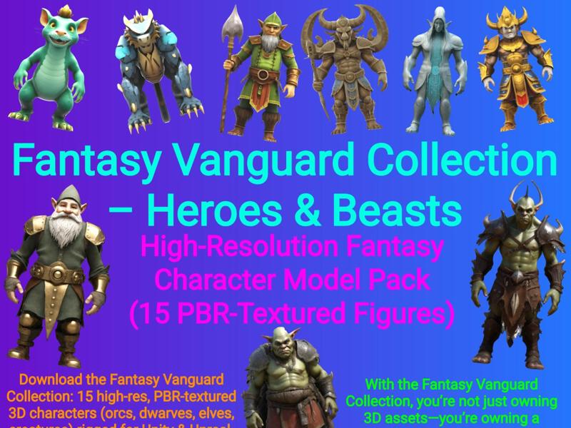 Fantasy Vanguard Collection – Heroes & Beasts