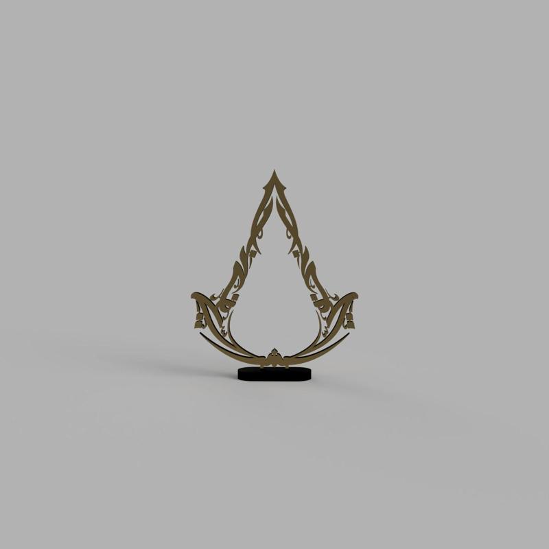 Assassin's Creed Mirage Logo with Stand