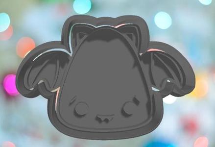 Halloween Candy Corn Bat Cookie Cutter