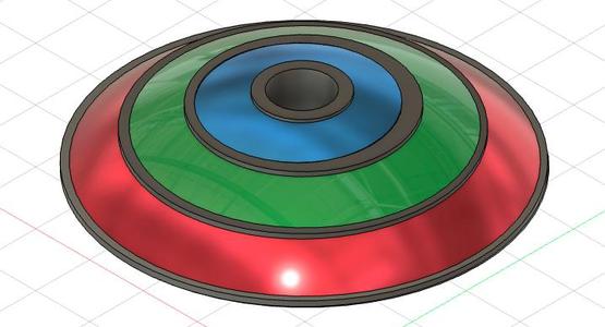 Apple Fitness rings badge