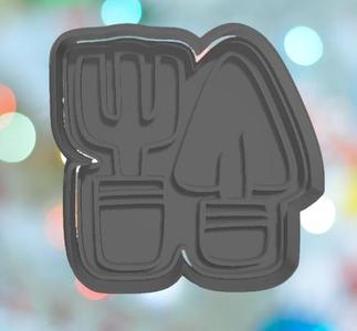 Garden Tools Cookie Cutter
