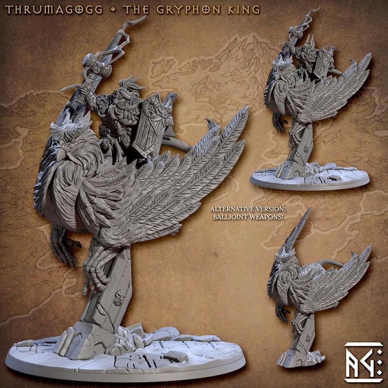 Thrumagogg - The Gryphon King (Defenders of Lok-Badar II)